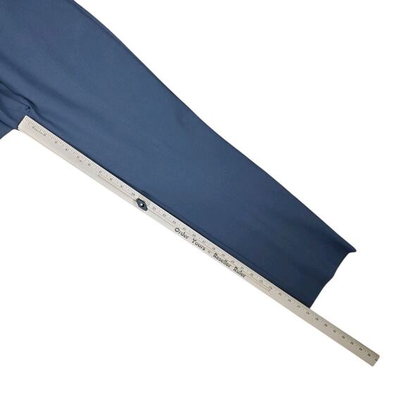 Vince Stitch Front Seam Ponte Legging Pants Sz L Dark Gray Side Zip Work Career - Picture 14 of 14